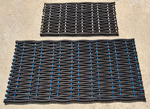 2 Available sizes of our tire-link mats